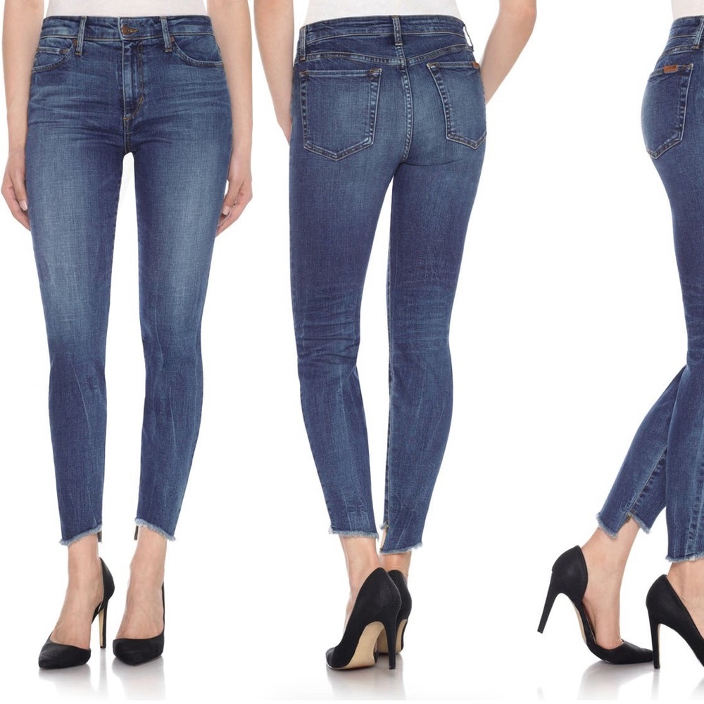 Joe’s Charlie blondie high rise ankle skinny jean